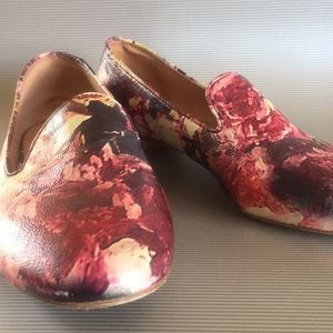 Rowan Reed painted leather shoes